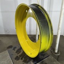 12"W x 54"D, John Deere Yellow 12-Hole Stub Disc , -3.25" Offset