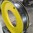 12"W x 54"D, John Deere Yellow 12-Hole Stub Disc , -3.25" Offset