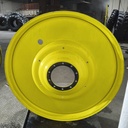 12"W x 54"D, John Deere Yellow 10-Hole Formed Plate , -9.25" Offset