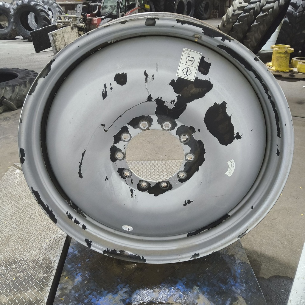 13"W x 46"D, Case IH Silver Mist 10-Hole Bubble Disc , 3.25" Offset