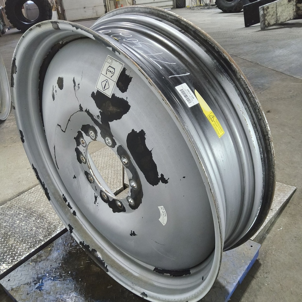 13"W x 46"D, Case IH Silver Mist 10-Hole Bubble Disc , 3.25" Offset
