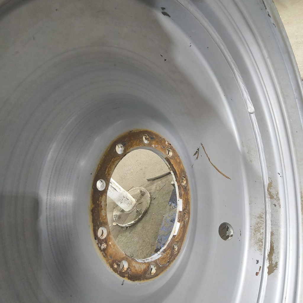 13"W x 46"D, Case IH Silver Mist 10-Hole Bubble Disc , 3.25" Offset