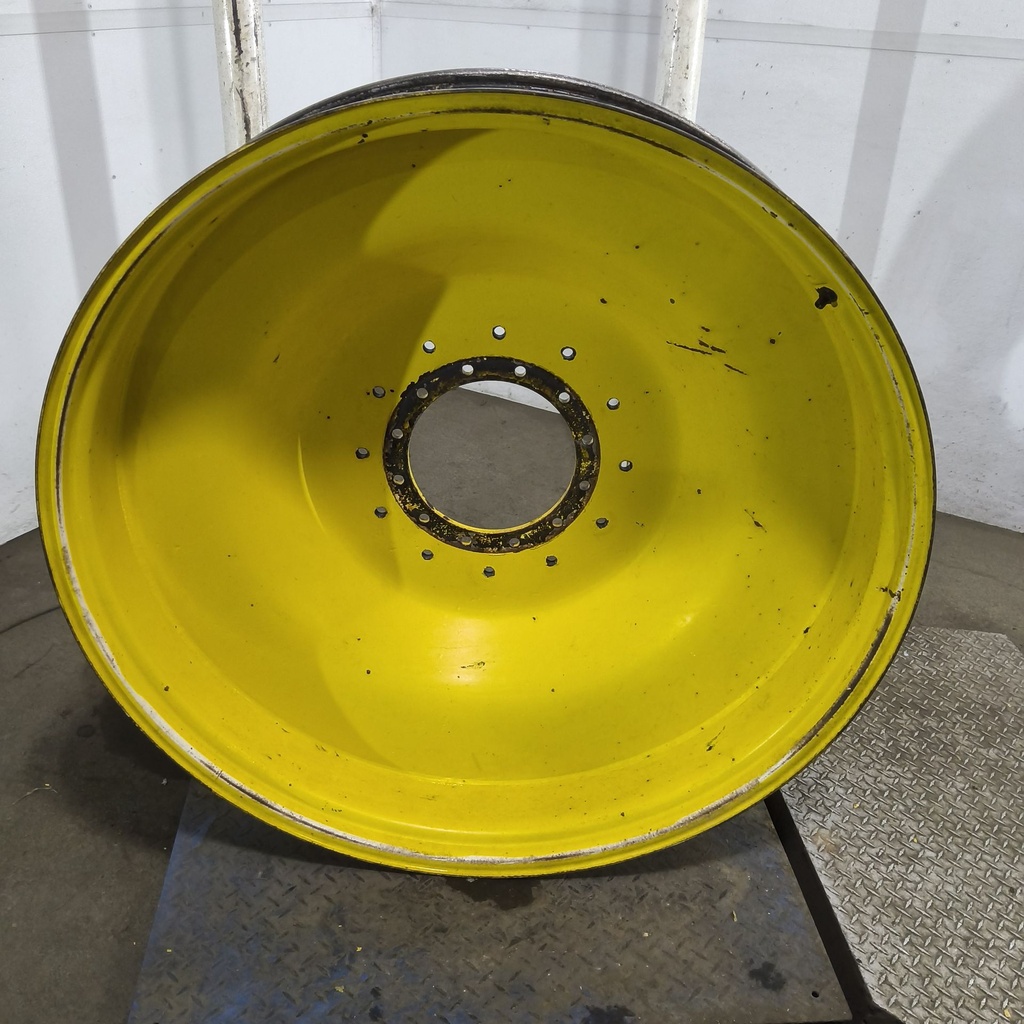 8"W x 44"D, John Deere Yellow 12-Hole Spun Disc Sprayer , -8.5" Offset