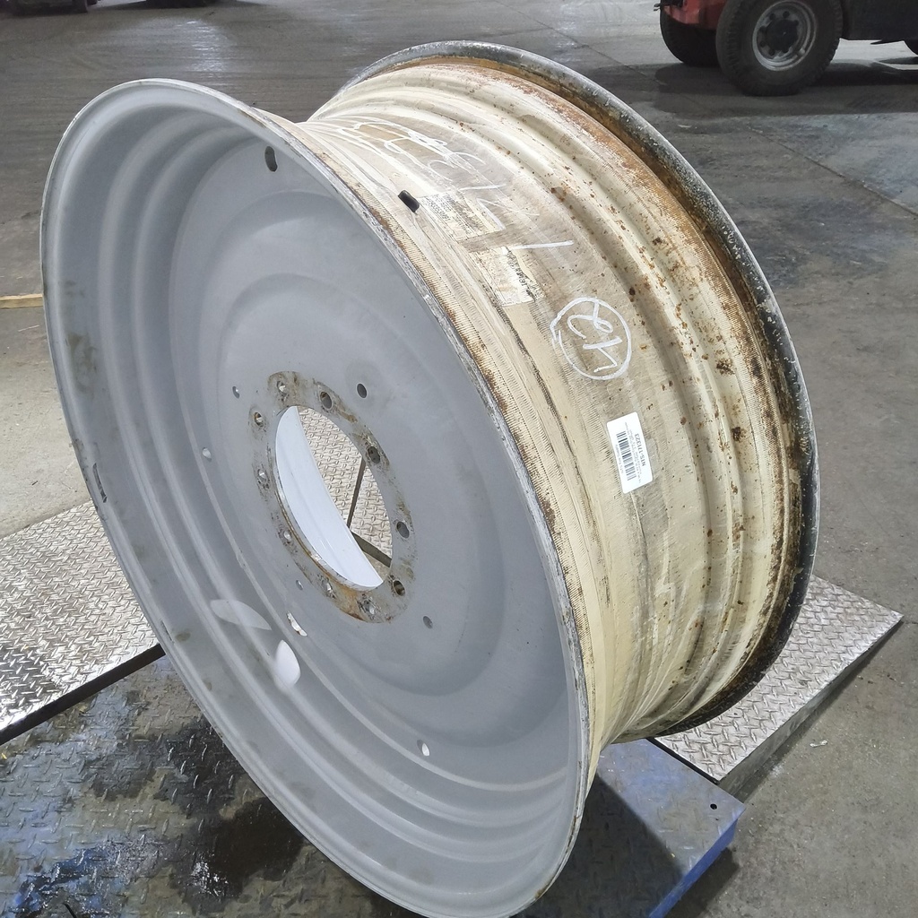 16"W x 42"D, Agco Corp Gray 10-Hole Formed Plate , 3.12" Offset