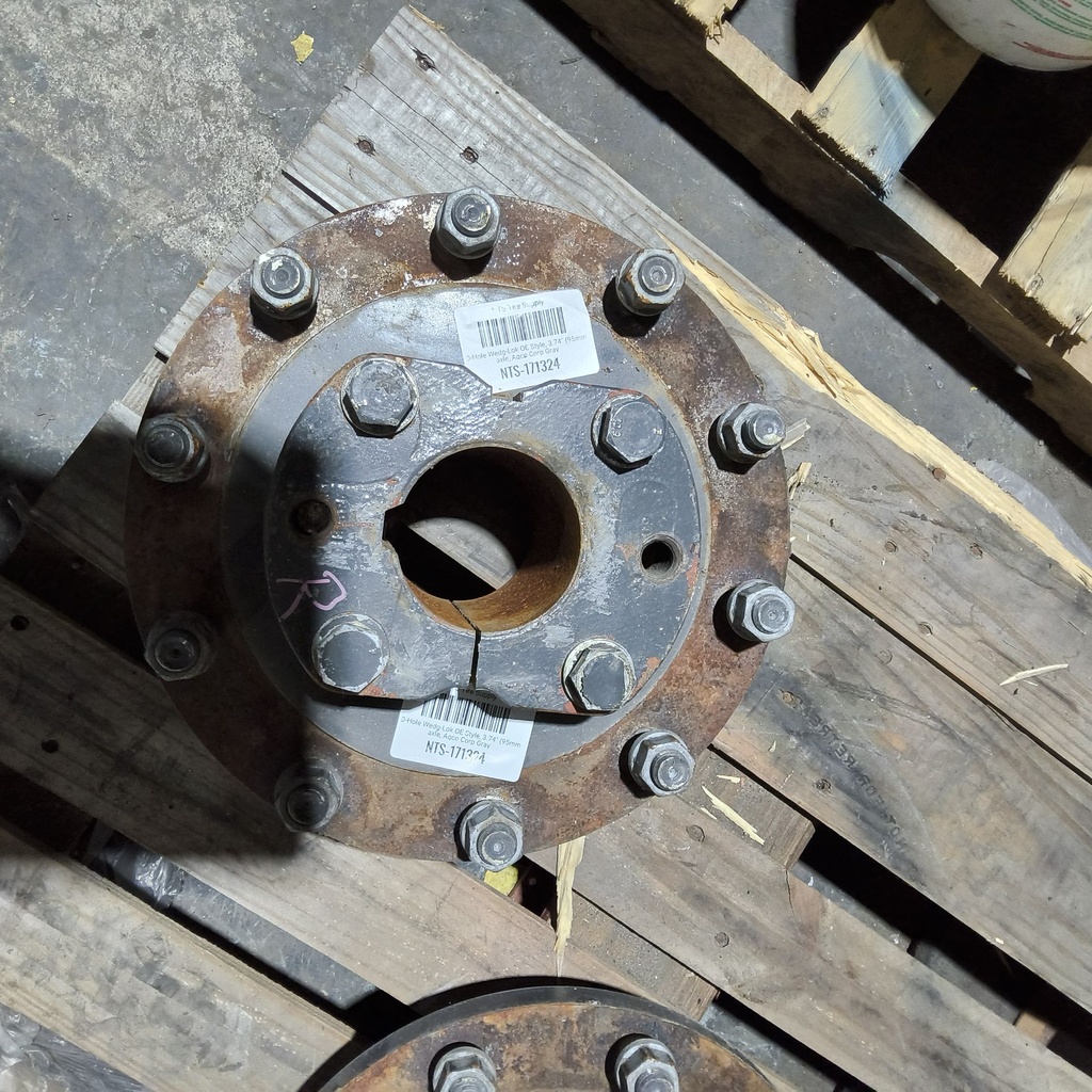 10-Hole Wedg-Lok OE Style, 3.74" (95mm) axle, Agco Corp Gray