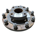 10-Hole Wedg-Lok OE Style, 3.74" (95mm) axle, Agco Corp Gray