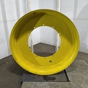 12"W x 54"D, John Deere Yellow 12-Hole Stub Disc , -3.25" Offset