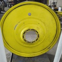 12"W x 54"D, John Deere Yellow 10-Hole Formed Plate , -9.25" Offset