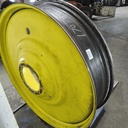 12"W x 54"D, John Deere Yellow 10-Hole Formed Plate , -9.25" Offset