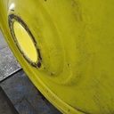 12"W x 54"D, John Deere Yellow 10-Hole Formed Plate , -9.25" Offset