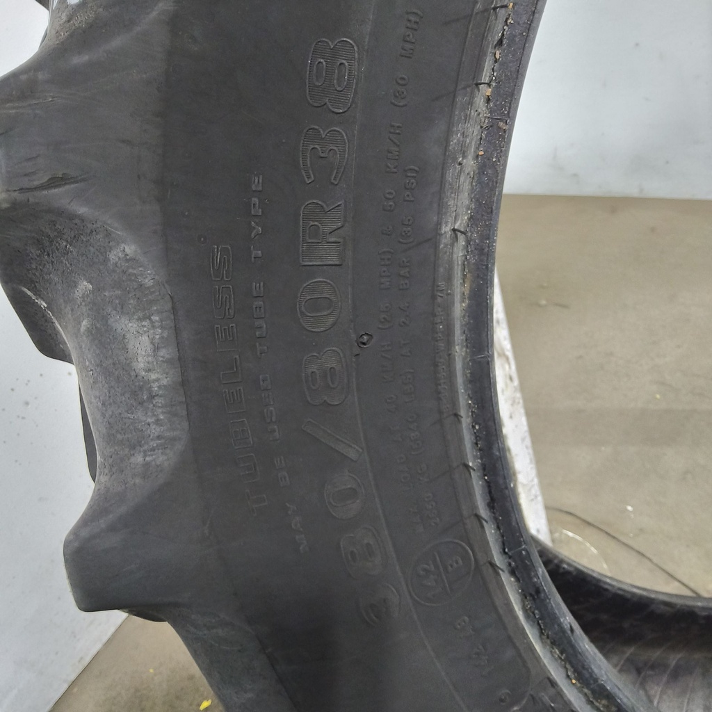 380/80R38 Goodyear Farm DT800 Super Traction R-1W 142A8 60%