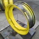 12"W x 38"D, John Deere Yellow 12-Hole Waffle Wheel (Groups of 3 bolts)