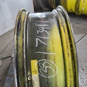 12"W x 38"D, John Deere Yellow 12-Hole Waffle Wheel (Groups of 3 bolts)