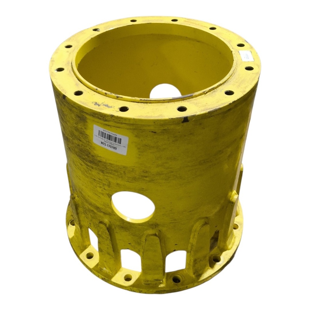 12 to 12-Hole 21.5"L Hub Extension, John Deere Yellow
