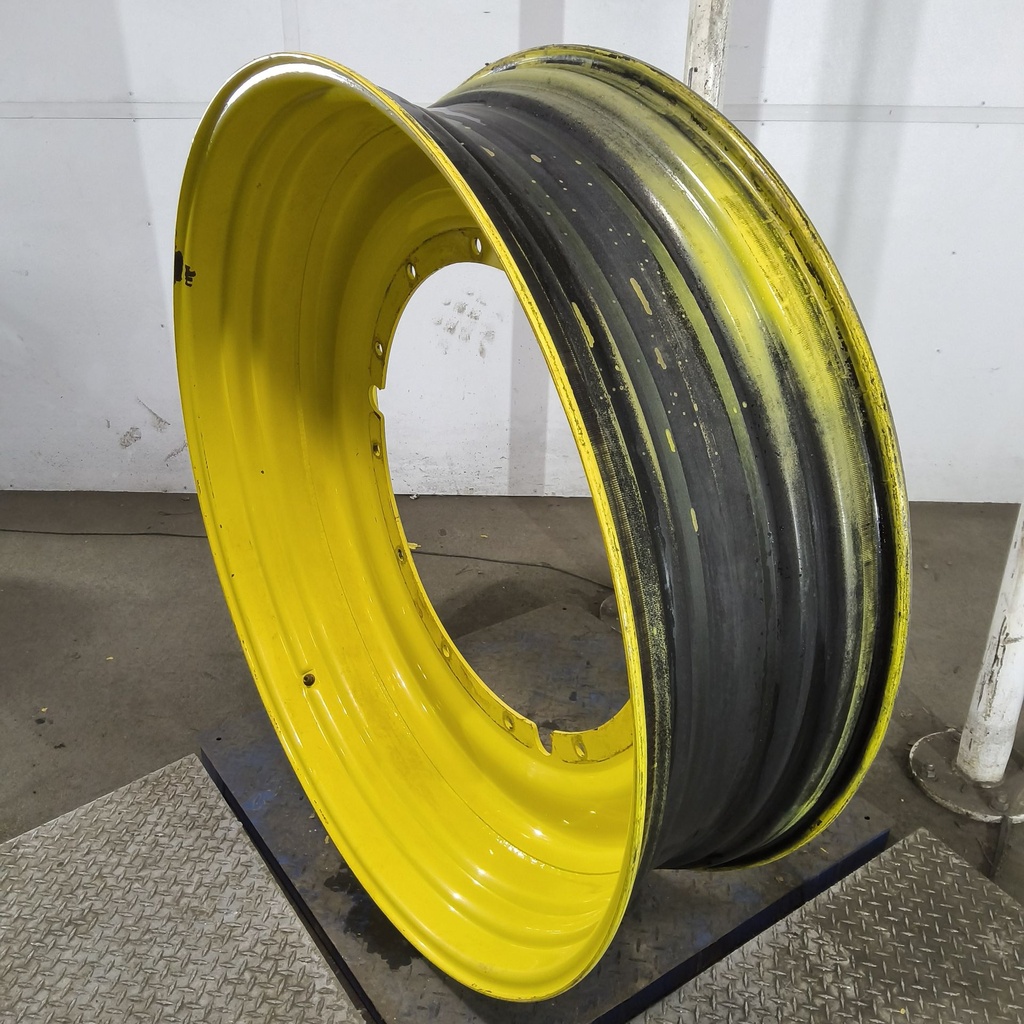 15"W x 50"D, John Deere Yellow 12-Hole Stub Disc , -3.12" Offset