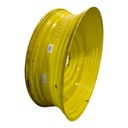15"W x 50"D, John Deere Yellow 10-Hole Formed Plate , -6.75" Offset