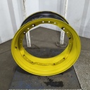 15"W x 34"D, John Deere Yellow 12-Hole Waffle Wheel (Groups of 3 bolts)