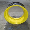 15"W x 34"D, John Deere Yellow 12-Hole Waffle Wheel (Groups of 3 bolts)