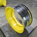 15"W x 34"D, John Deere Yellow 12-Hole Waffle Wheel (Groups of 3 bolts)