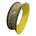 13"W x 46"D, John Deere Yellow 12-Hole Stub Disc , -3.25" Offset