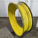 13"W x 46"D, John Deere Yellow 12-Hole Stub Disc , -3.25" Offset