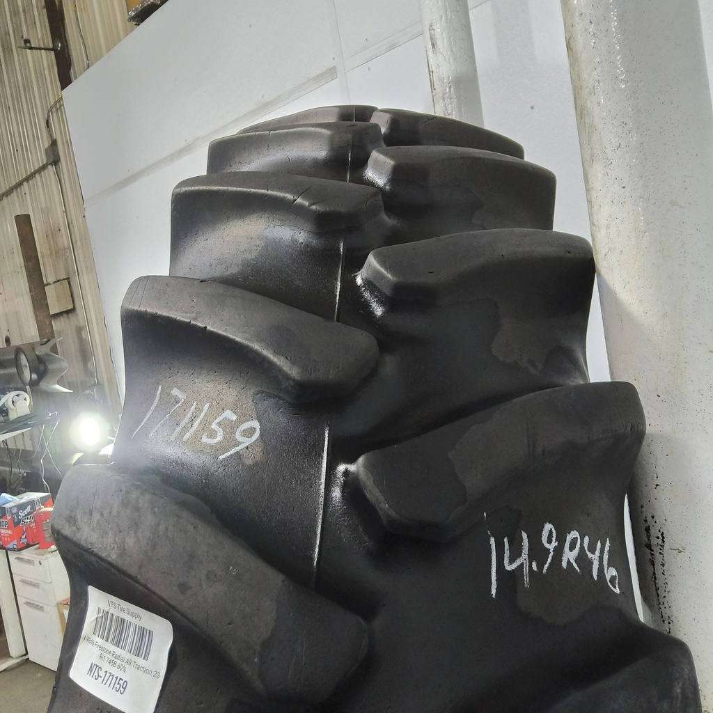 14.9R46 Firestone Radial All Traction 23 R-1 145B 60%