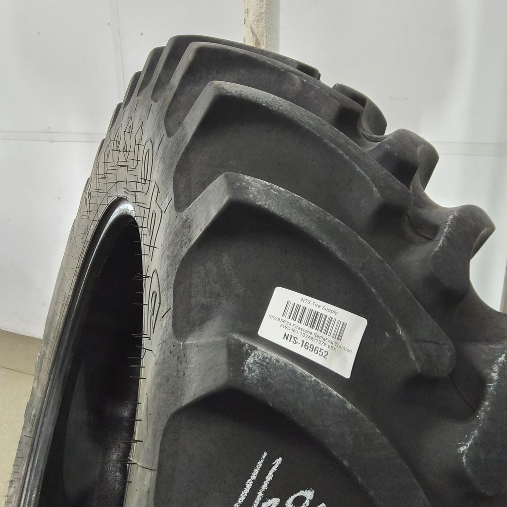 380/85R34 Firestone Radial All Traction FWD R-1 137A8/137B 65%