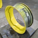 13"W x 34"D, John Deere Yellow 12-Hole Waffle Wheel (Groups of 3 bolts)