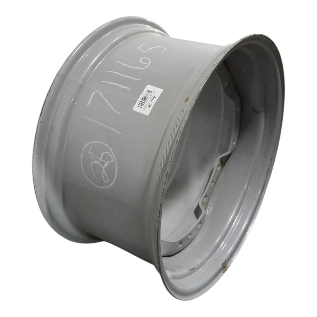 15"W x 28"D, Agco Corp Gray 8-Hole Waffle Wheel (Groups of 2 Bolts)
