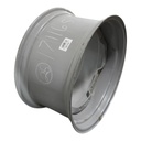 15"W x 28"D, Agco Corp Gray 8-Hole Waffle Wheel (Groups of 2 Bolts)