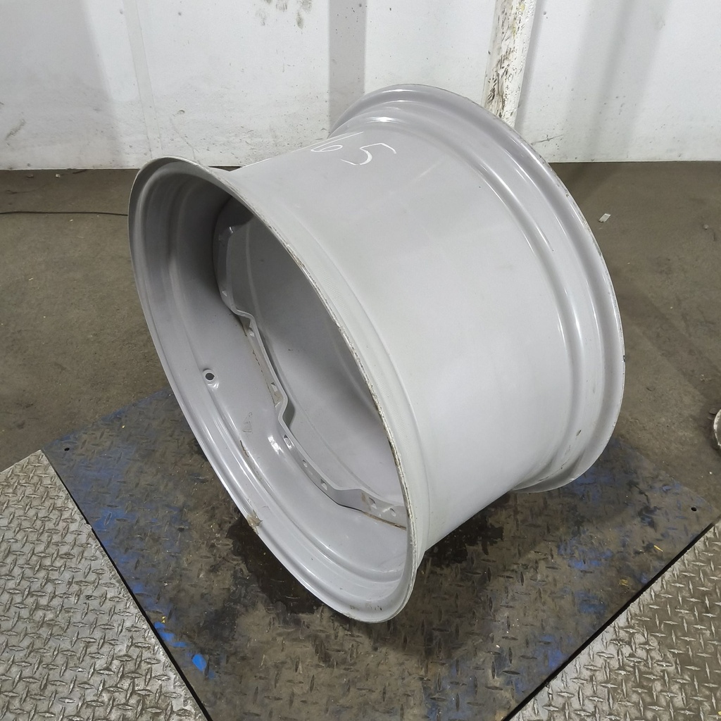 15"W x 28"D, Agco Corp Gray 8-Hole Waffle Wheel (Groups of 2 Bolts)