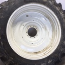 480/80R50 Michelin AgriBib 2 R-1W on Case IH Silver Mist 10-Hole Formed Plate W/Weight Holes 99%