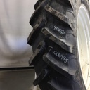 480/80R50 Michelin AgriBib 2 R-1W on Case IH Silver Mist 10-Hole Formed Plate W/Weight Holes 99%