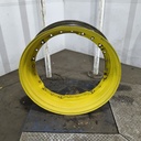 12"W x 38"D, John Deere Yellow 12-Hole Waffle Wheel (Groups of 3 bolts)