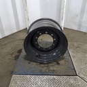 13"W x 25"D, AGCO GRAY/ BLACK 10-Hole Formed Plate , -0.5" Offset