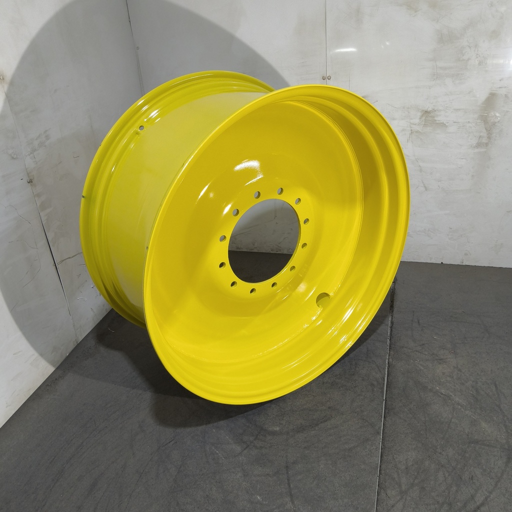 18"W x 38"D, John Deere Yellow 12-Hole Bubble Disc , -3.25" Offset