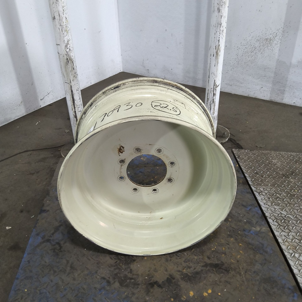 11.75"W x 22.5"D, Off White 8-Hole Implement , -1.38" Offset