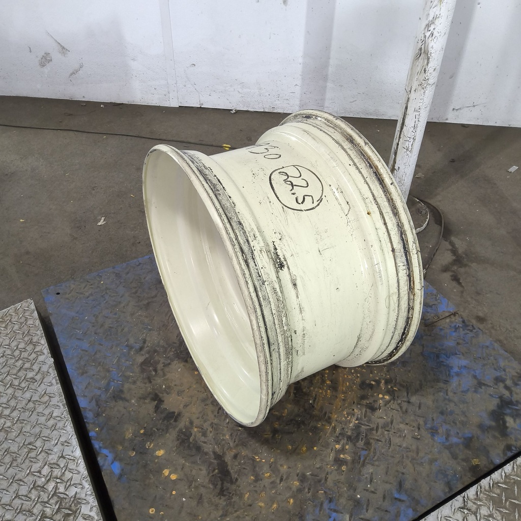 11.75"W x 22.5"D, Off White 8-Hole Implement , -1.38" Offset