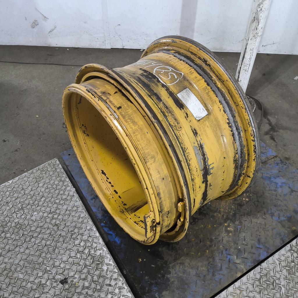 14"W x 25"D, Cat Yellow 16-Hole 3 Piece Style , -0.31" Offset