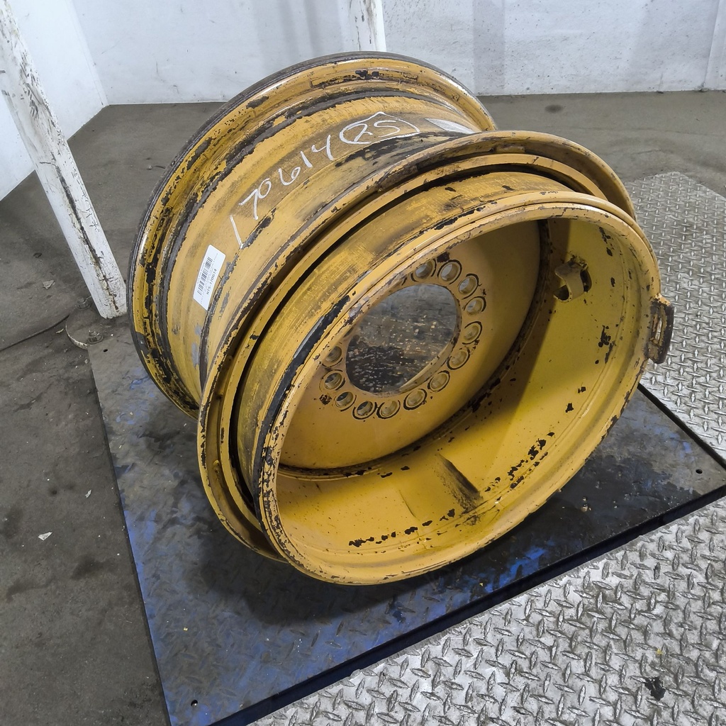 14"W x 25"D, Cat Yellow 16-Hole 3 Piece Style , -0.31" Offset
