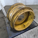 14"W x 25"D, Cat Yellow 16-Hole 3 Piece Style , -0.31" Offset
