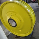 12"W x 54"D, John Deere Yellow 10-Hole Formed Plate , -9.25" Offset