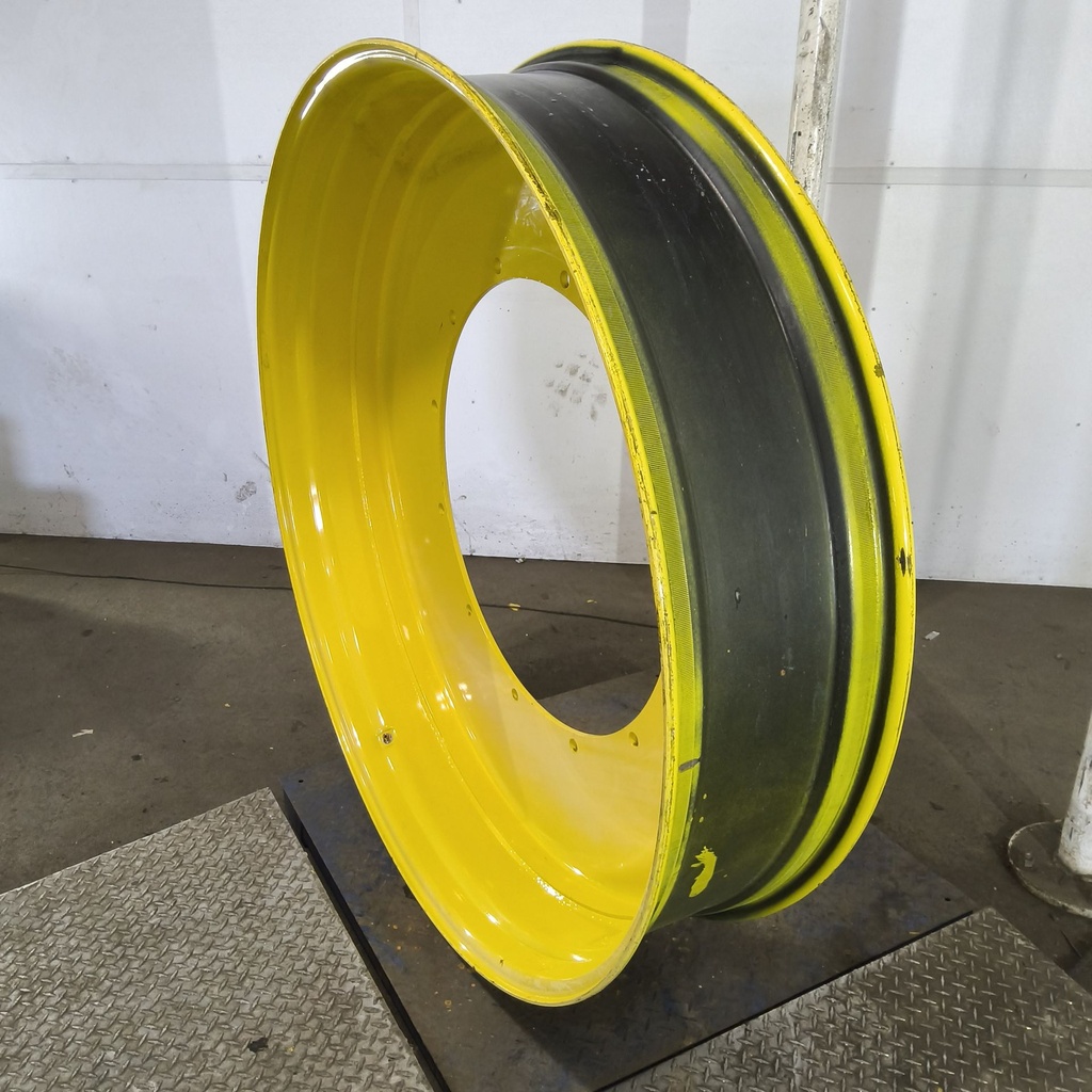 12"W x 54"D, John Deere Yellow 12-Hole Stub Disc , -3.5" Offset