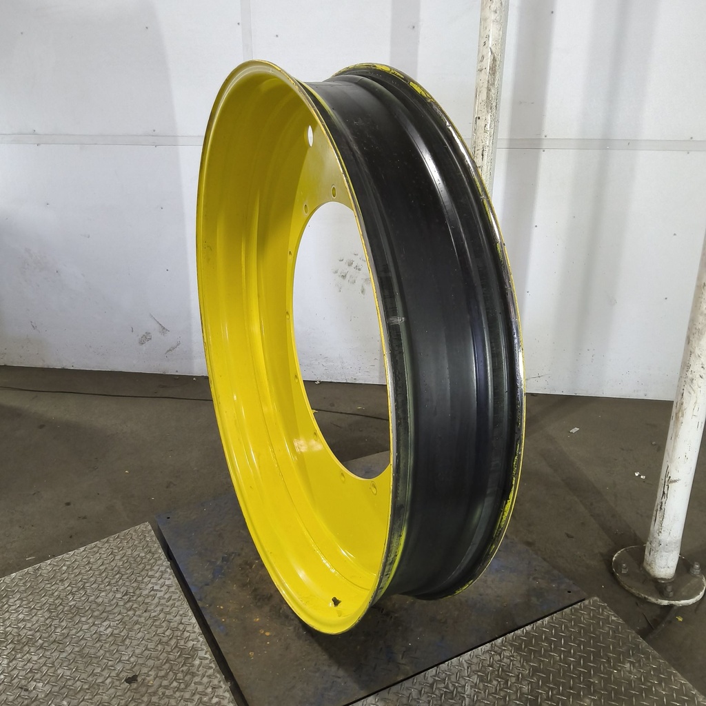10"W x 54"D, John Deere Yellow 12-Hole Stub Disc , -3.31" Offset