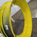 10"W x 38"D, John Deere Yellow 12-Hole Stub Disc , 1.88" Offset