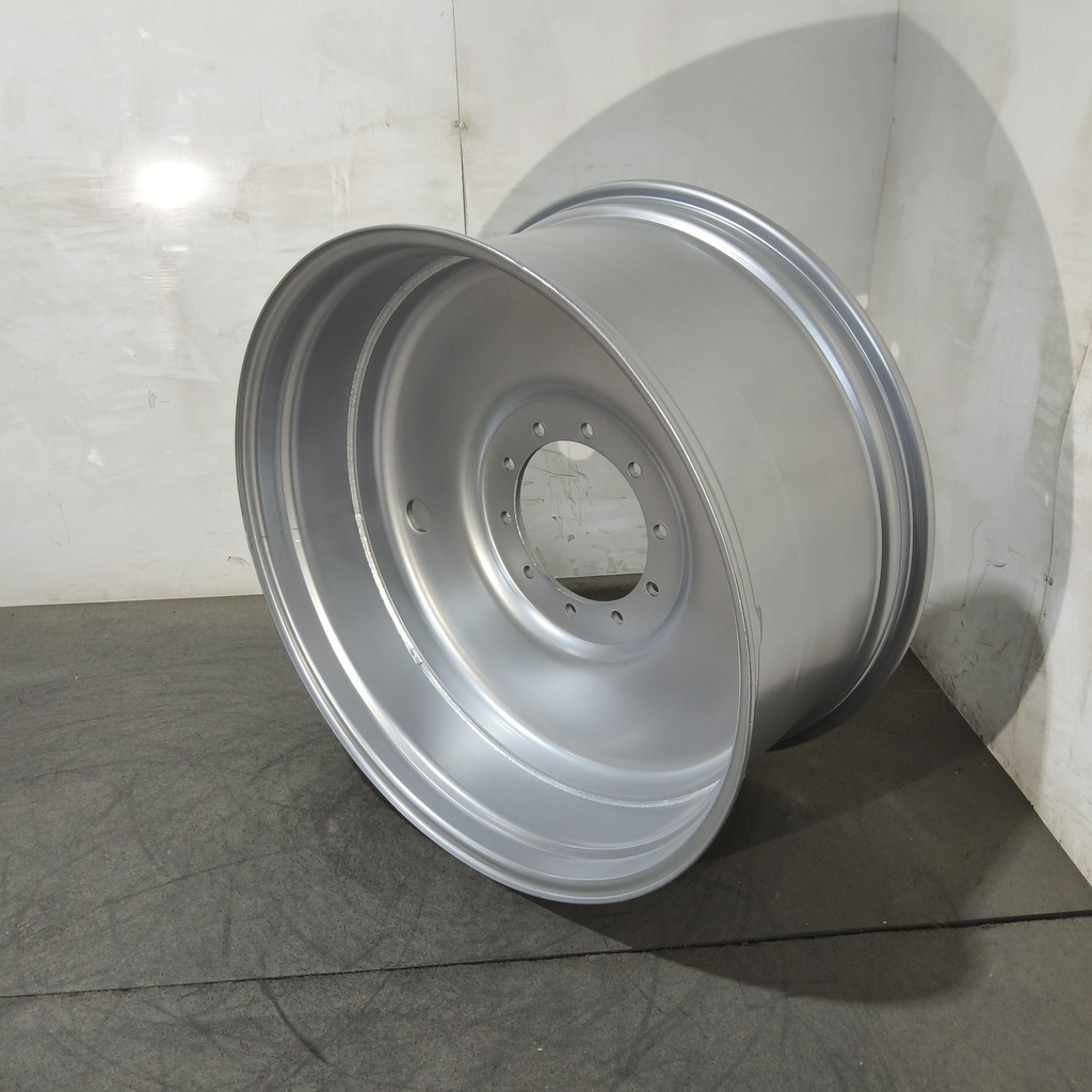 18"W x 38"D, Case IH Silver Mist 10-Hole Formed Plate , -2.56" Offset