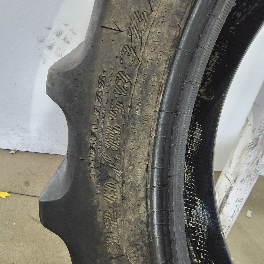 320/85R38 Goodyear Farm DT800 Super Traction R-1W 143A8 80%