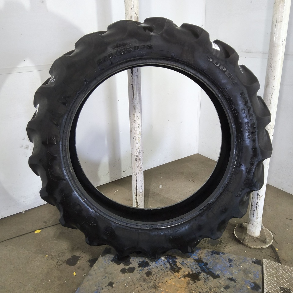 320/85R38 Goodyear Farm DT800 Super Traction R-1W 143A8 80%