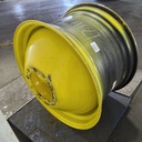 23"W x 38"D, John Deere Yellow 10-Hole Dolly Dual , -16.31" Offset
