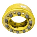 10 to 10-Hole 7"L Sprayer Extension, John Deere Yellow